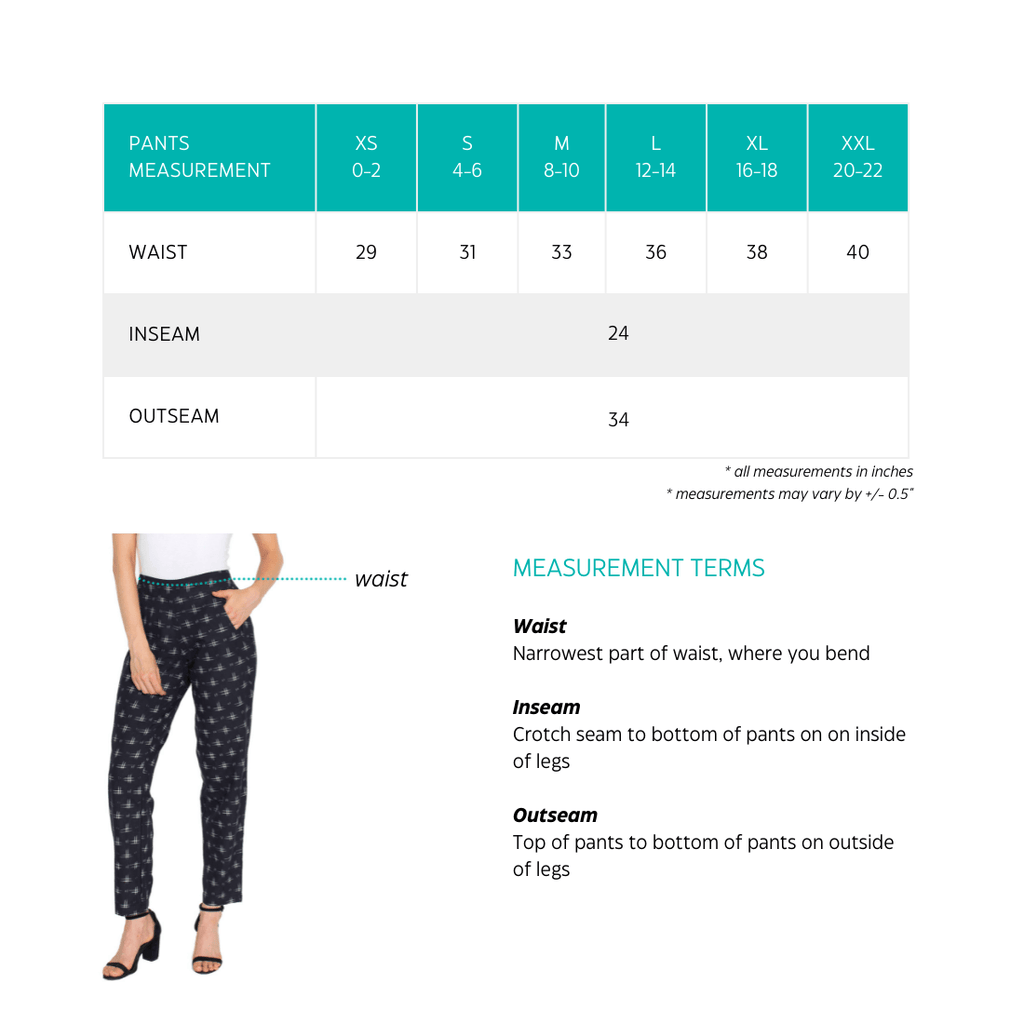 Heritage Ikat Organic Cotton Crop Pants